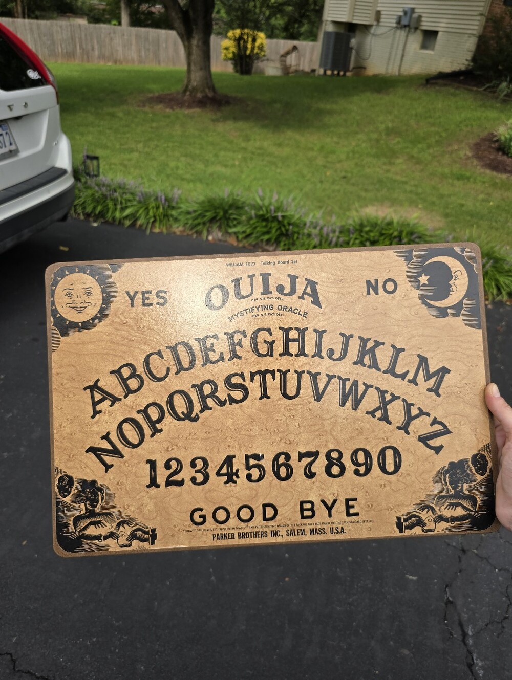 William Fuld Ouija Board Clean